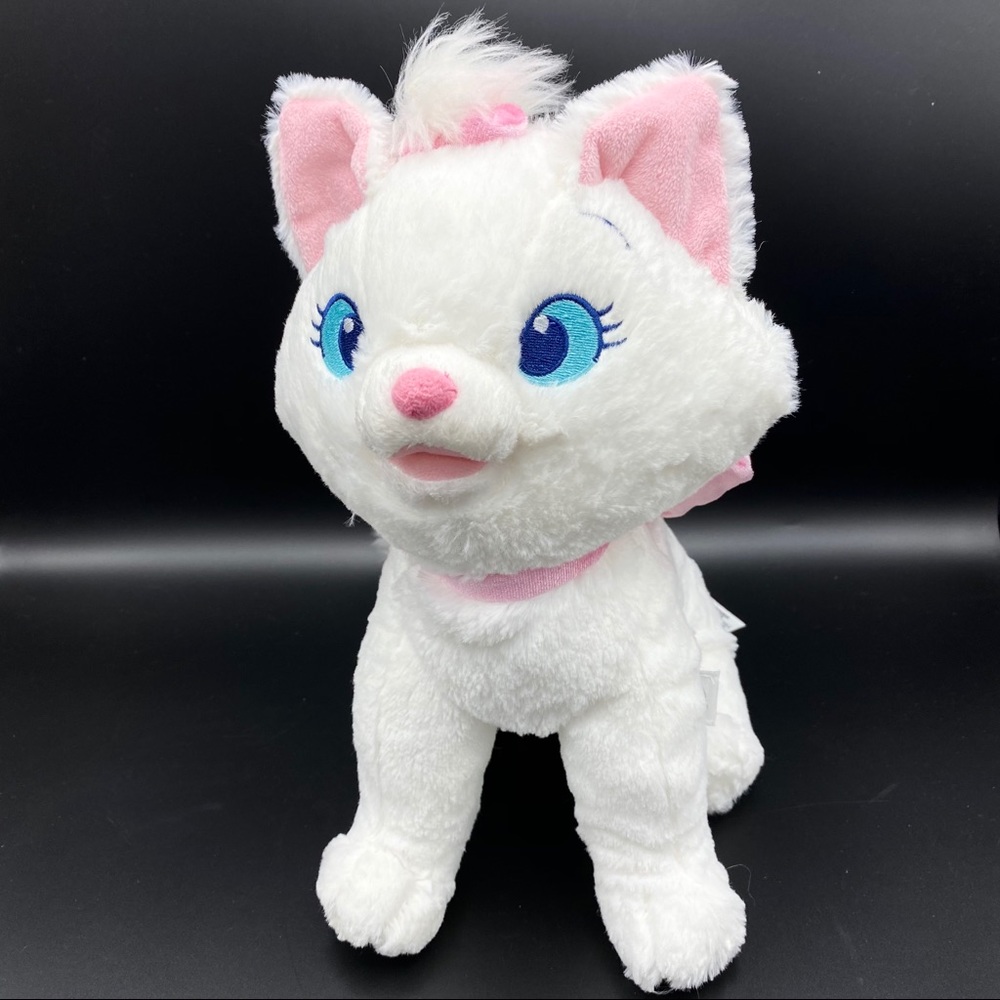 Disney Store‎ Aristocats Marie White Cat Pink Bow
